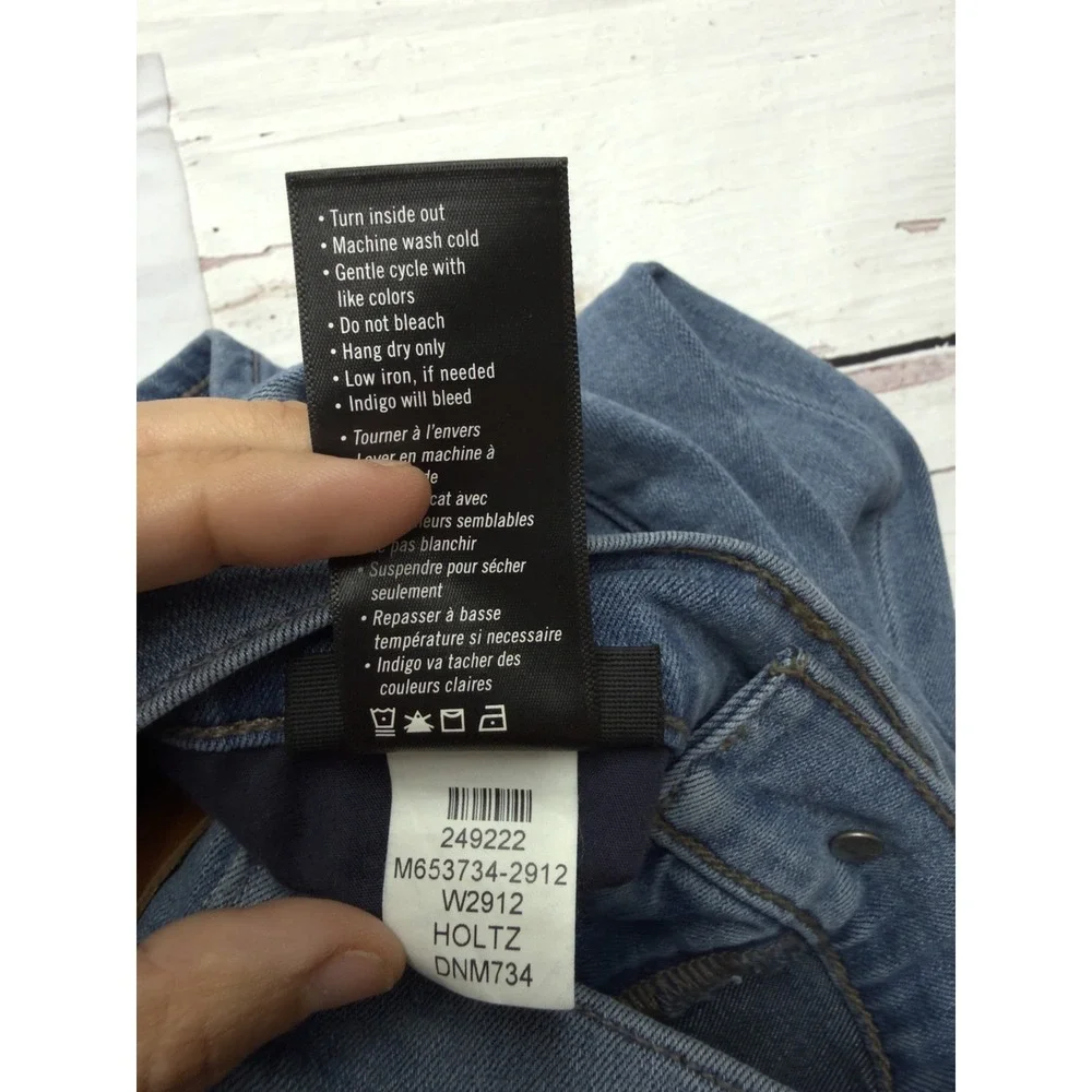 Paige Lennox Slim Fit Jeans‎ Blue Indigo Stretch Denim Size 28